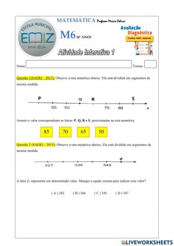 M6 - Avaliação Diagnóstica