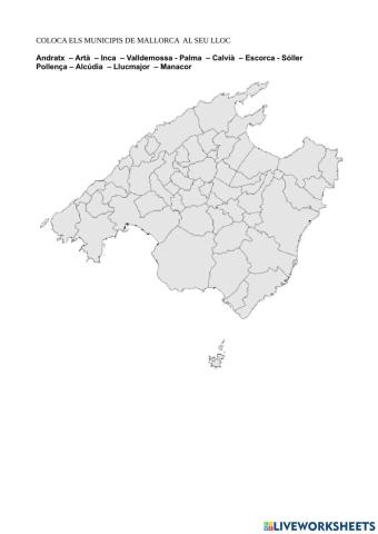 Municipis de Mallorca