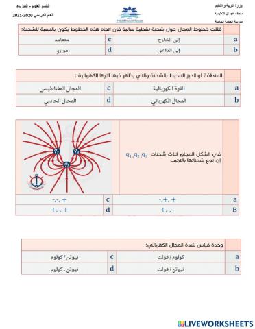 المجال الكهربائي