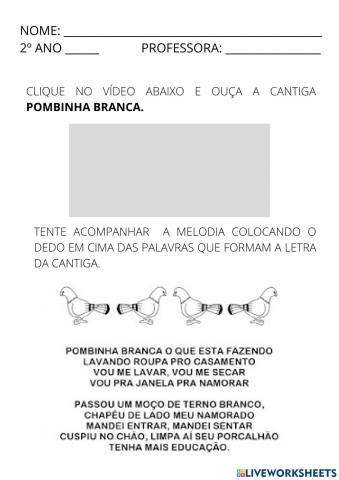 Pombinha Branca