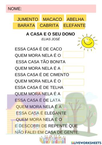 A CASA E SEU DONO