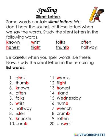 Silent Letters