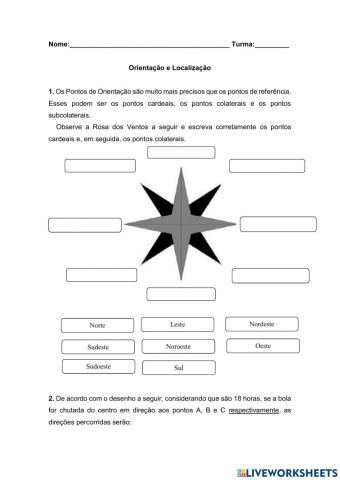 Orientação e Localização