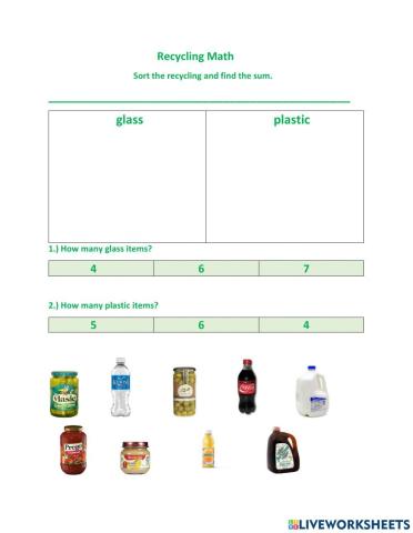 Recycling-Math