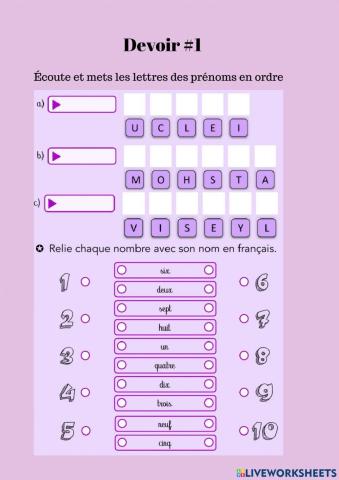 Devoir