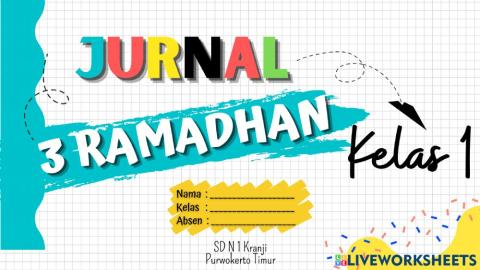 Jurnal ramadhan