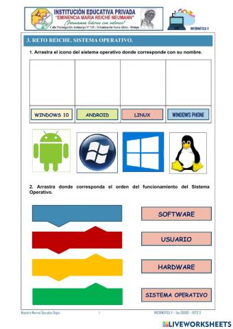 3. reto reiche. sistema operativo