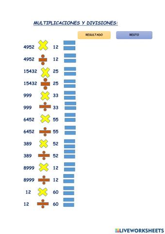 Multiplicacion