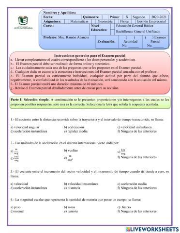 2do BGU Física