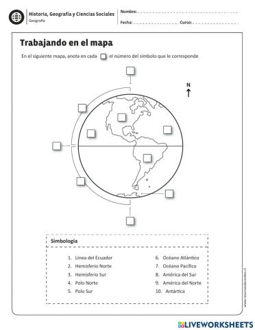 Lineas imaginarias de la Tierra