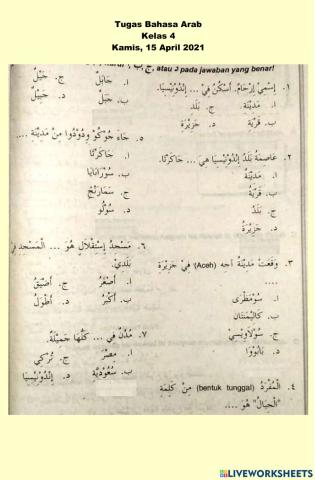 Bahasa Arab 4