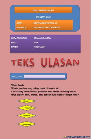 Teks ulasan