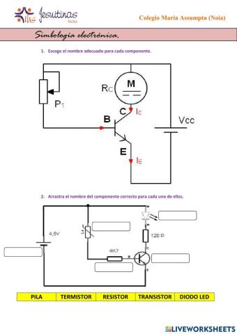 Componenentes electrónicos