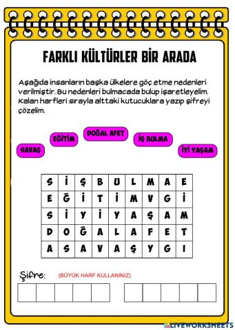 Farklı Kültürler Bir Arada