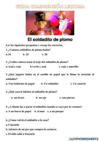 El soldadito de plomo