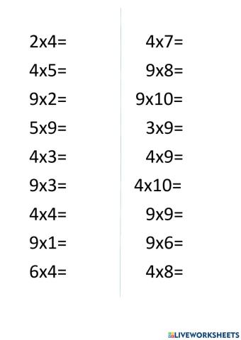 Multiplication