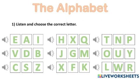 The Alphabet