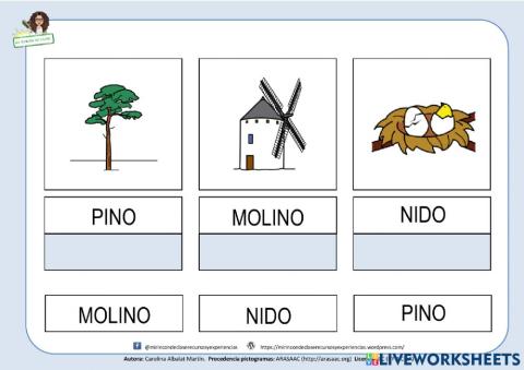 Pino, molino, nido