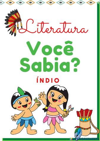 Você Sabia? Índio - Turma da Mônica