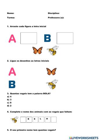 Teste para curso