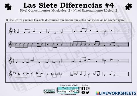 Las Siete Diferencias 4