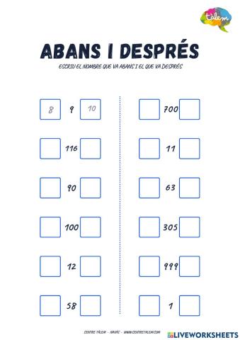 Abans i després