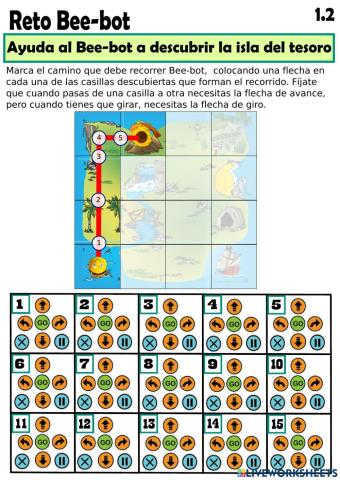 Programación con Bee-bot