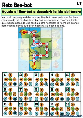 Programación con Bee-bot