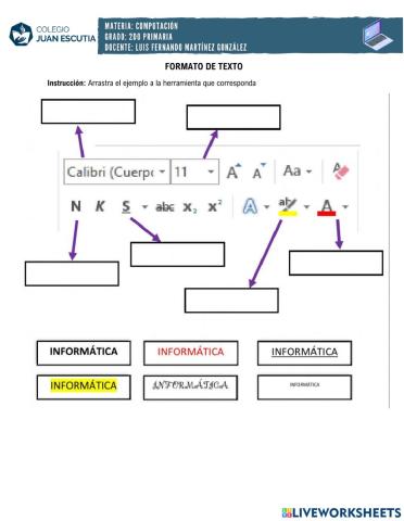 Formato de texto II