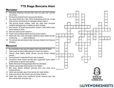 TTS (Siaga Bencana Alam)