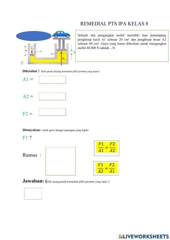 Remedial PTS IPA kelas 8