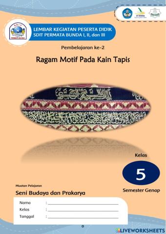 Ragam Pola Pada Tapis