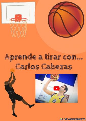 Mecánica de tiro en baloncesto.