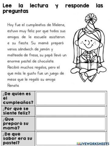 El Cumpleaños de Malena