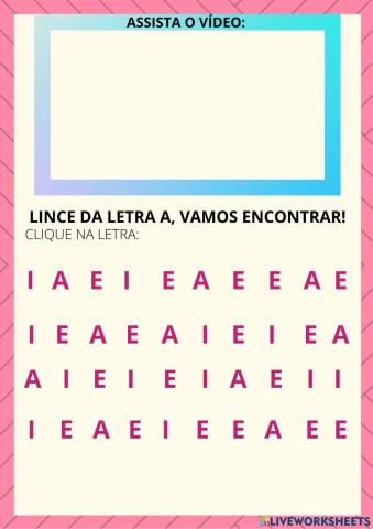 Lince da letra a