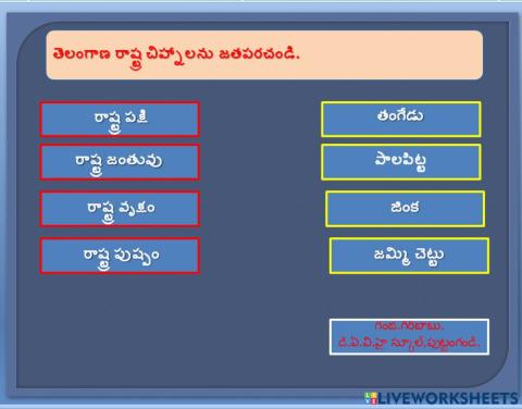 3 Telugu తెలంగాణ రాష్ట్ర చిహ్నాలు 1