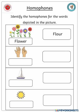 Homophones