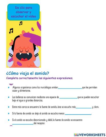 ¿Cómo viaja el sonido?