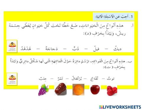 ورقة عمل مراجعة رقم 3