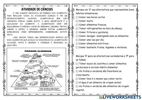 Pirâmide alimentar