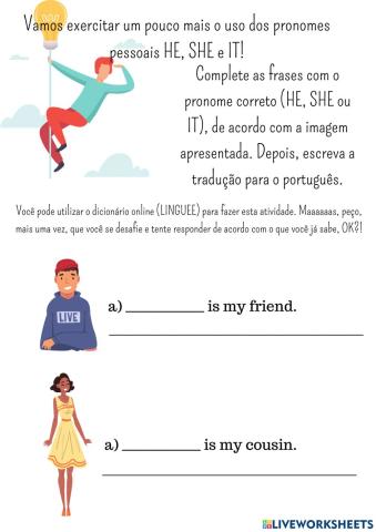 Personal Pronouns