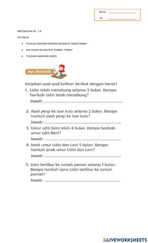 Matematika Kelas 2 Tema 8 Subtema 4