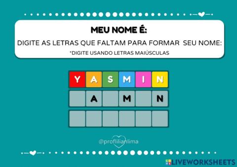 Meu nome é... Yasmin Safira - 2