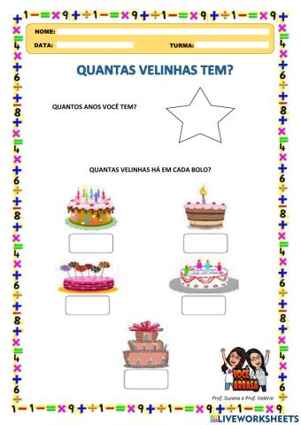 Quantas Velinhas Tem?