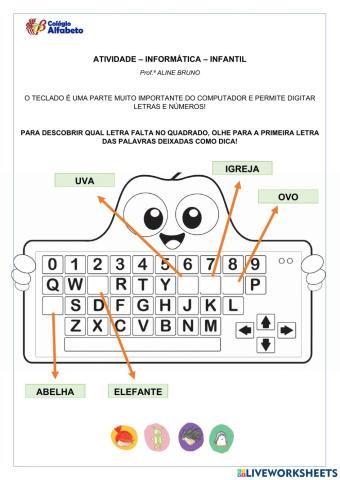 Informática - O teclado