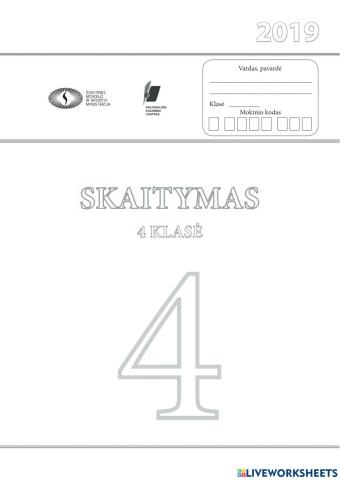 Skaitymas NMPP 2019