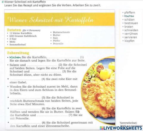 Schnitzel Rezept