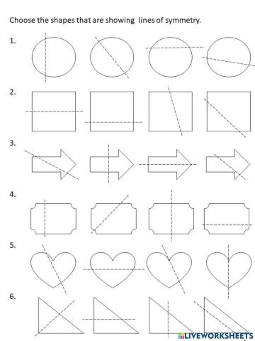 Lines of Symmetry