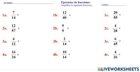 Fracciones