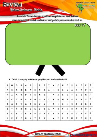 Review Bahasa Indonesia - Pidato